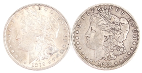 1879-O US MORGAN SILVER DOLLAR COINS