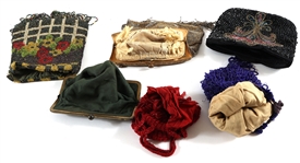 20TH C. BEADED PURSES - LOT OF 10