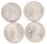 1890-P US MORGAN SILVER DOLLAR COINS 