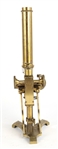 LATE 19TH C. B. PIKE & SONS MAKERS NO.62 MICROSCOPE