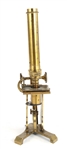 LATE 19TH C. B. PIKE & SONS MAKERS NO.62 MICROSCOPE