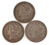 1900-1903 US MORGAN SILVER DOLLAR COINS