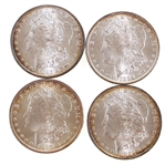 1884-1898 US MORGAN SILVER DOLLAR COINS