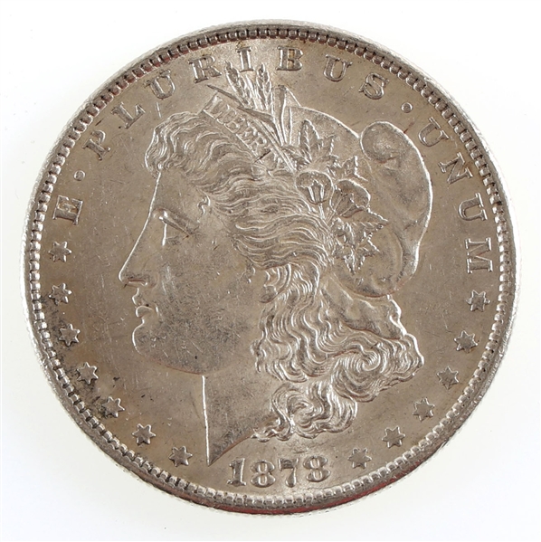 1878-S 7TF REV 78 US MORGAN SILVER DOLLAR COIN