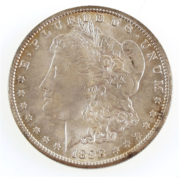 1898-O US MORGAN SILVER DOLLAR COIN
