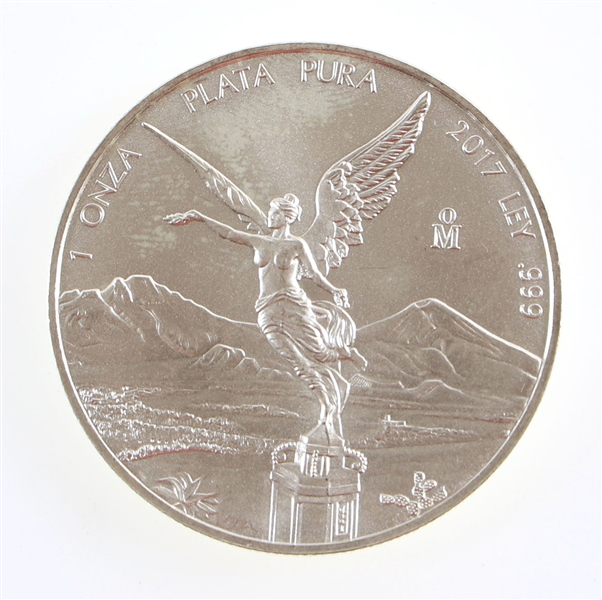 2018 MEXICAN LIBERTAD 1 OZ FINE SILVER COIN 