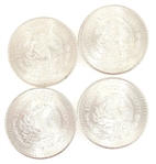 1982-1983 MEXICAN LIBERTAD 1 ONZA FINE SILVER COINS