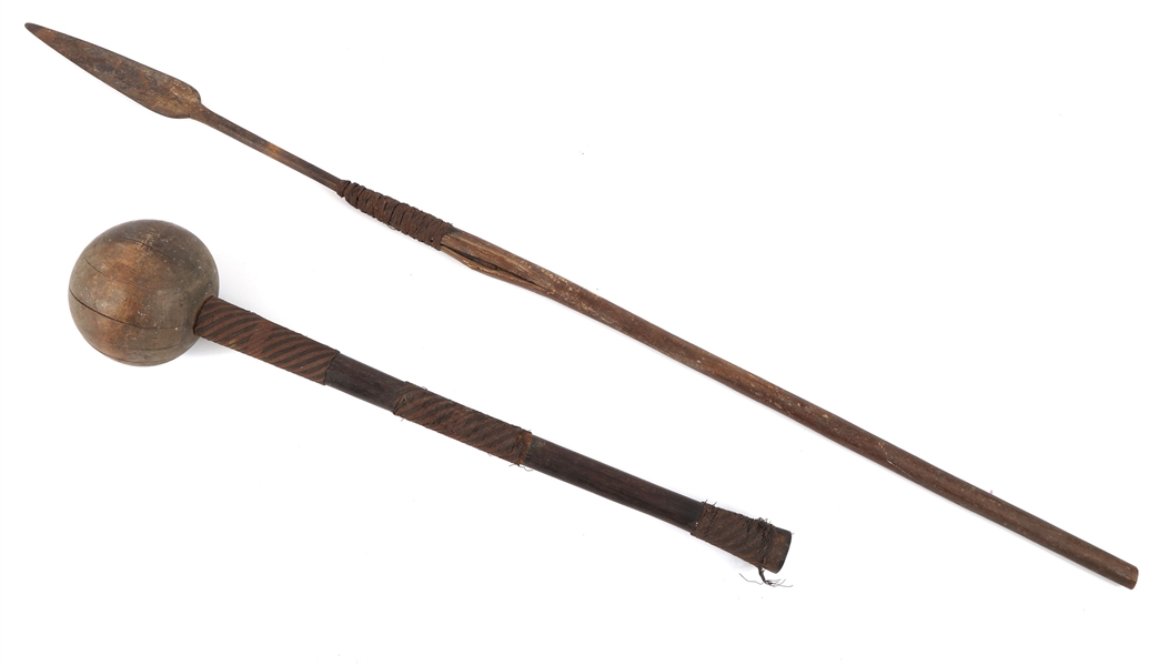 EARLY 20TH C. ZULU KNOBKERRIE & IKLWA