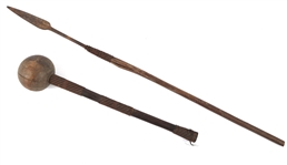 EARLY 20TH C. ZULU KNOBKERRIE & IKLWA