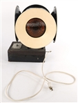 20TH C. RAILROAD SIGNAL LANTERN CONVERTED TO LAMP