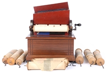 19TH C. REED-PIPE CLARIONA ROLL ORGAN