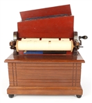 19TH C. REED-PIPE CLARIONA ROLL ORGAN