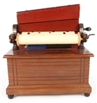 19TH C. REED-PIPE CLARIONA ROLL ORGAN