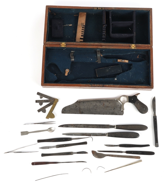 19TH C. TRAVEL SURGEONS KIT