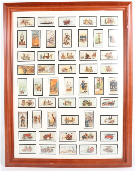 FRAMED PLAYERS CIGARETTE SILK FACSIMILES