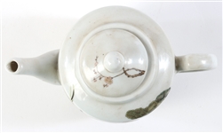 ASIAN CERAMIC TEAPOT, CUPS, BOWLS, AND VASES 