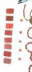 CHINESE CARVED BEADS AND TALISMANS 