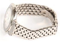 LADIES 18K WHITE GOLD ROLEX CELLINI JUBILEE WRIST WATCH