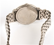 LADIES 18K WHITE GOLD ROLEX CELLINI JUBILEE WRIST WATCH