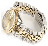 MEN'S ROLEX OYSTER PERPETUAL DATEJUST WRIST WATCH