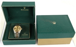 MEN'S ROLEX OYSTER PERPETUAL DATEJUST WRIST WATCH