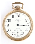 EARLY 20TH C. BALL RAILROAD GOLD FILLED POCKET WATCH