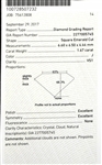 1.67 CT SQUARE EMERALD CUT DIAMOND GIA CERT. VS-1 / J