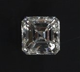 1.67 CT SQUARE EMERALD CUT DIAMOND GIA CERT. VS-1 / J