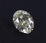 1.50 CT BRILLIANT CUT FANCY YELLOW DIAMOND GIA VVS-1