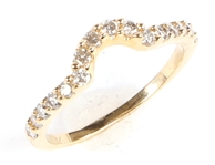 14K YELLOW GOLD 2.5 CTW DIAMOND WEDDING RING SET