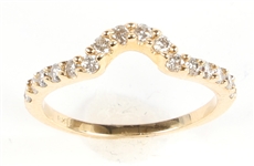 14K YELLOW GOLD 2.5 CTW DIAMOND WEDDING RING SET