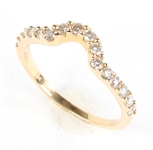 14K YELLOW GOLD 2.5 CTW DIAMOND WEDDING RING SET