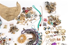 GOLD AND SILVER TONE COSTUME JEWELRY