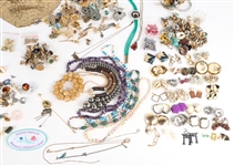 GOLD AND SILVER TONE COSTUME JEWELRY