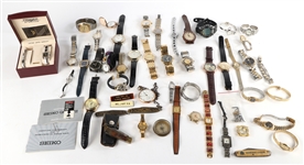 ESTATE WRIST AND POCKET WATCHES 