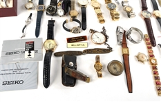 ESTATE WRIST AND POCKET WATCHES 