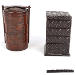 20TH C. BENTO CONTAINERS - LOT OF 2