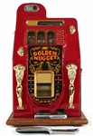 MILLS 25 CENT GOLDEN NUGGET SLOT MACHINE