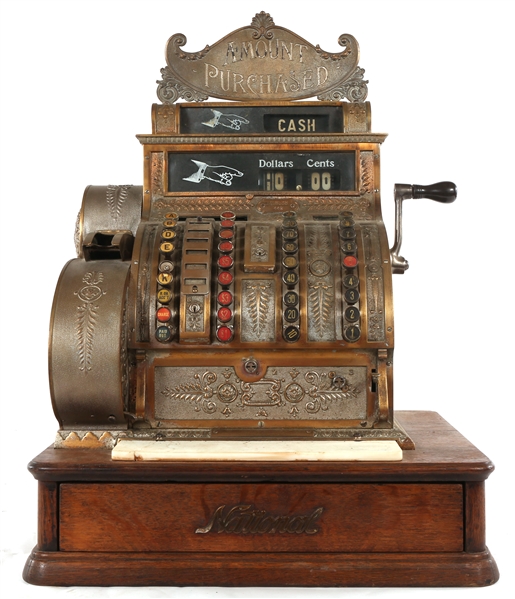 EARLY 20TH C. NATIONAL CASH REGISTER 