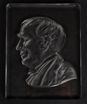 1929 STEUBEN THOMAS EDISON PLAQUE LUMINAR
