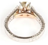 18K WHITE GOLD 1.35 CTW DIAMOND ENGAGEMENT RING