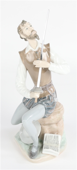 LLADRO PORCELAIN DON QUIXOTE #5357 FIGURINE