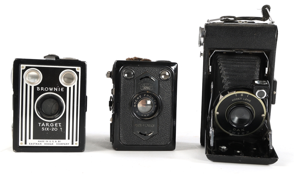 EARLY 20TH C. CAMERAS - ZEISS & KODAK