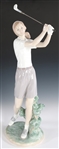 LLADRO PORCELAIN A PERFECT DRIVE #6689 FIGURINE