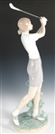 LLADRO PORCELAIN A PERFECT DRIVE #6689 FIGURINE