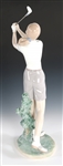 LLADRO PORCELAIN A PERFECT DRIVE #6689 FIGURINE