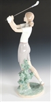 LLADRO PORCELAIN A PERFECT DRIVE #6689 FIGURINE