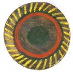 NATIVE AMERICAN HIDE DRUM 