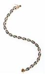 14K YELLOW GOLD MYSTIC TOPAZ BRACELET
