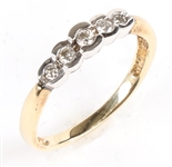 10K YELLOW GOLD DIAMOND BAND